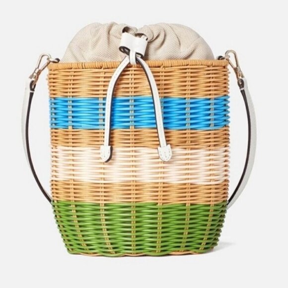 Kate Spade Buoy Wicker Bag - Picture 1 of 7